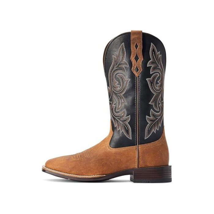 Black and Brown Cowboy Boots