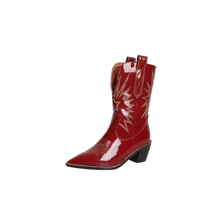 Short Red Cowboy Boots